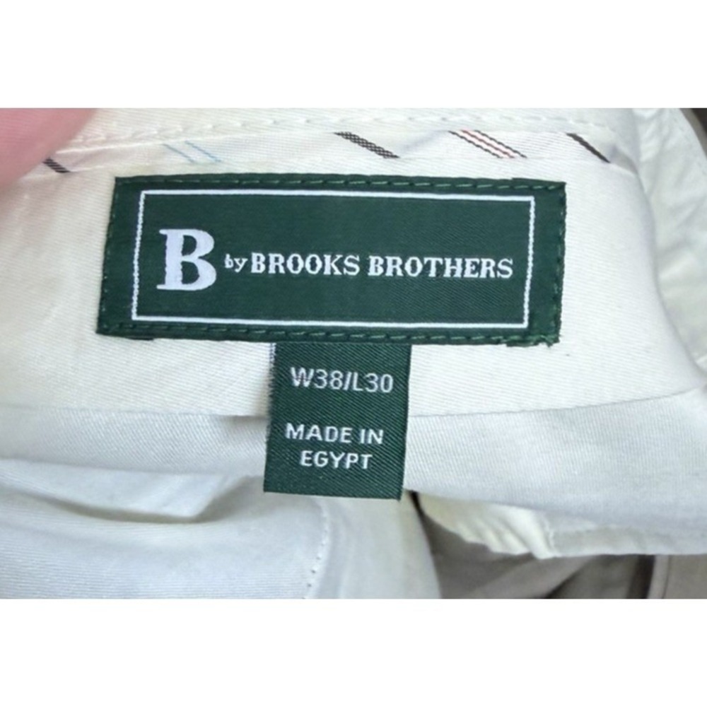 B by BROOKS BROTHERS Tan Beige 48L 38X30 Blazer Pants Classic - Picture 13 of 14